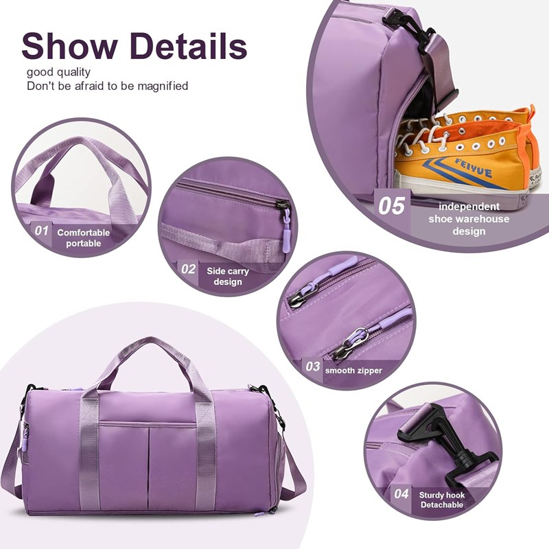 Travel Bag With Shoes Compartment