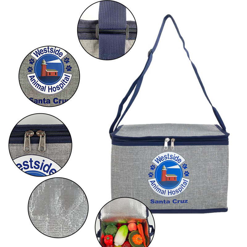 Food Cooler Bag With Logo Printed