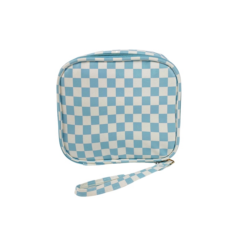 Makeup Bag with Zipper Compartments
